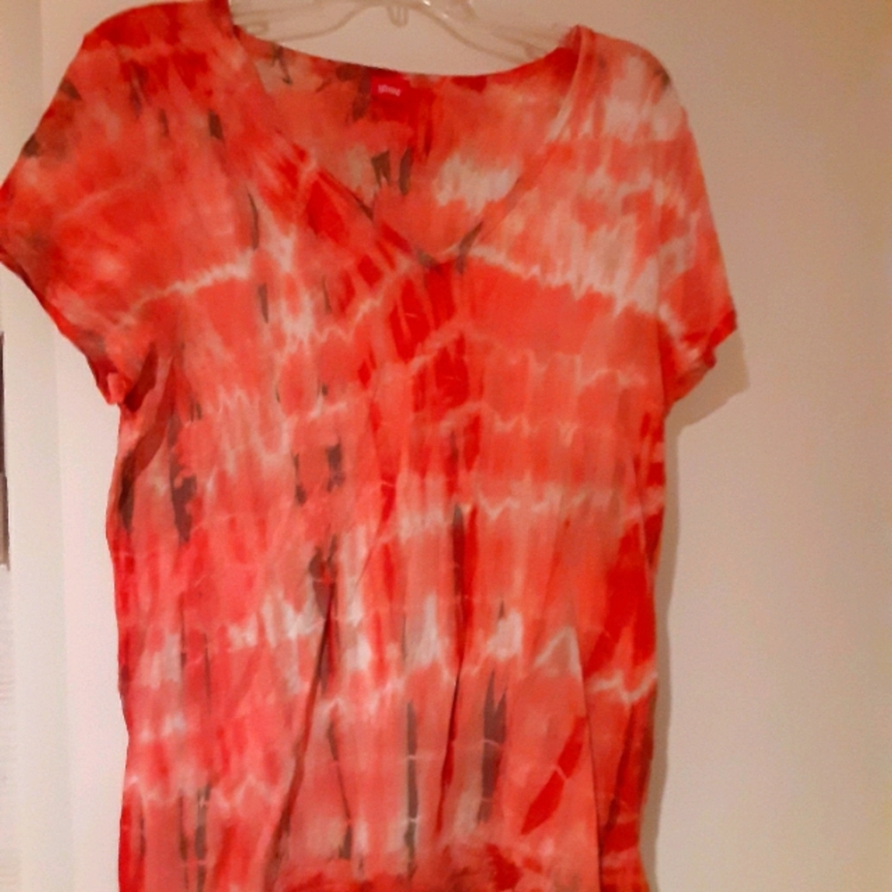 Ladies  GLIMA  SHOT SLEEVE TOP